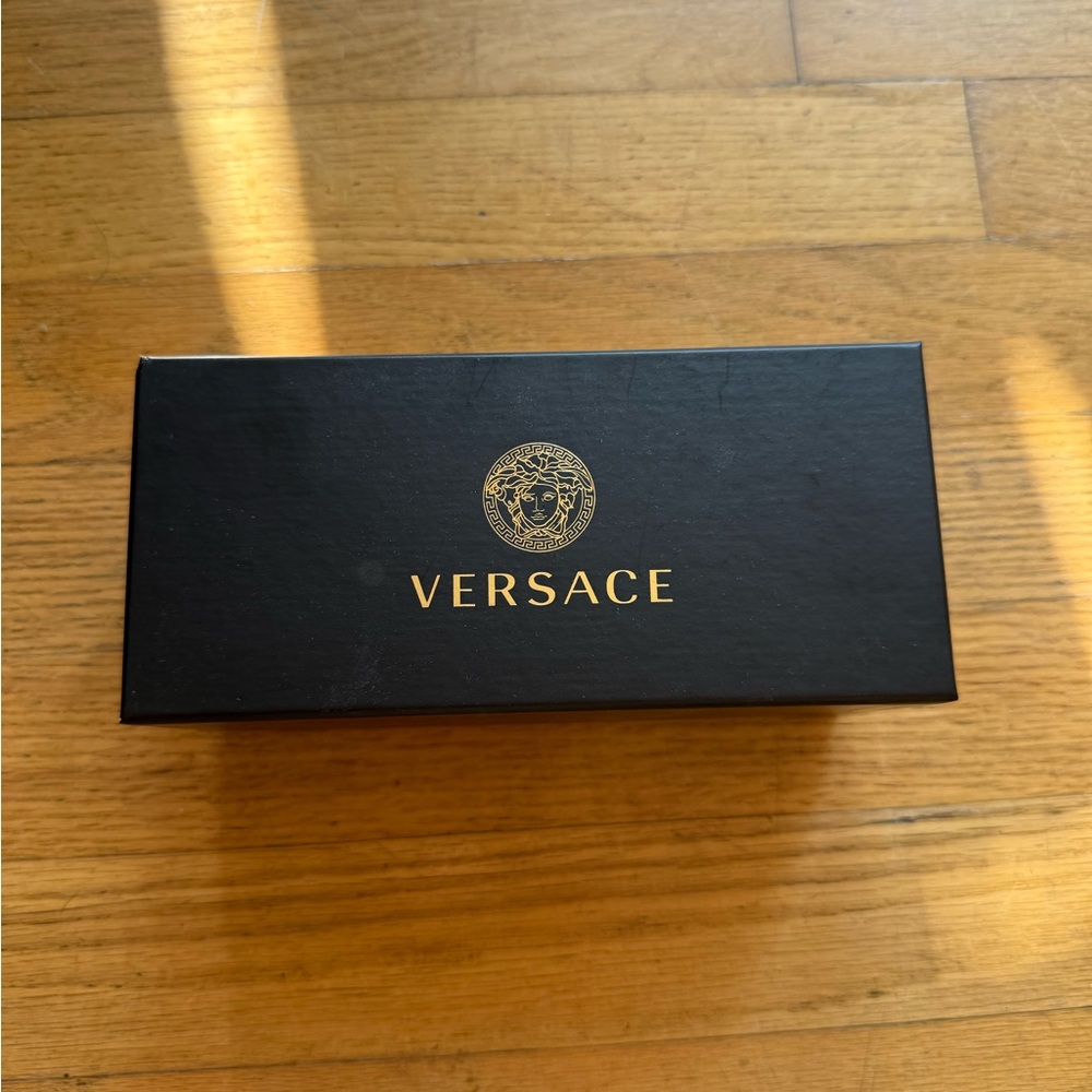 Versace empty sun class case in Black Box new never used